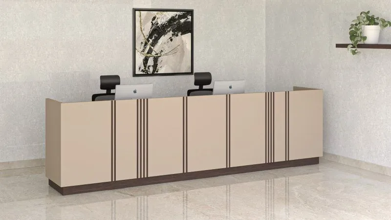 Reception Desk for Two