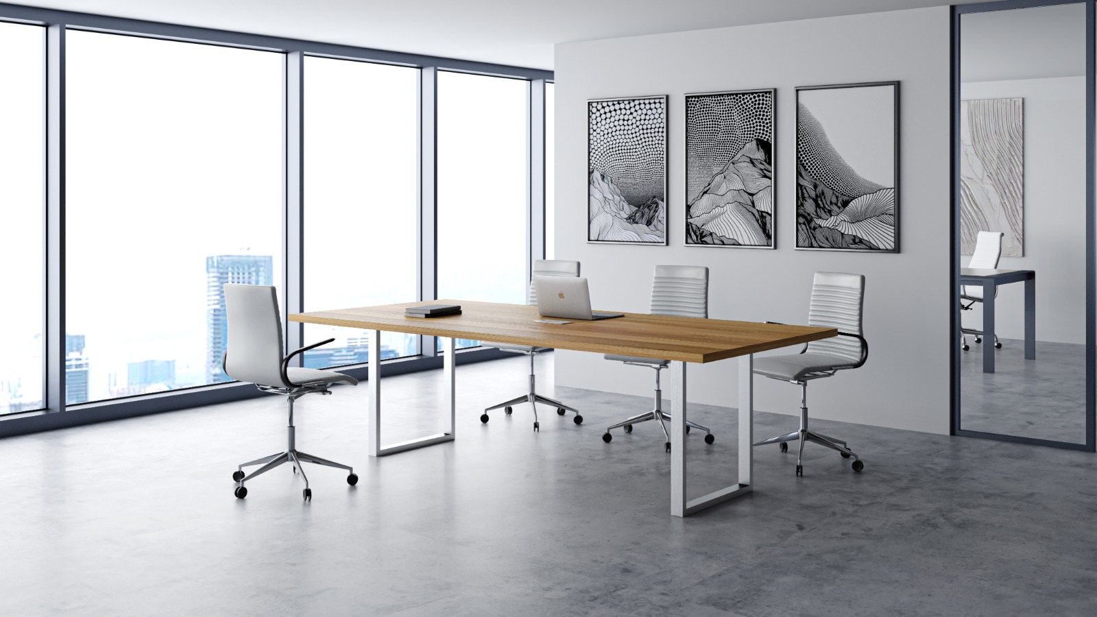 office furniture collections - Conference table with chairs
