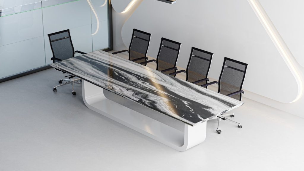 office furniture collections - Conference table with marble top